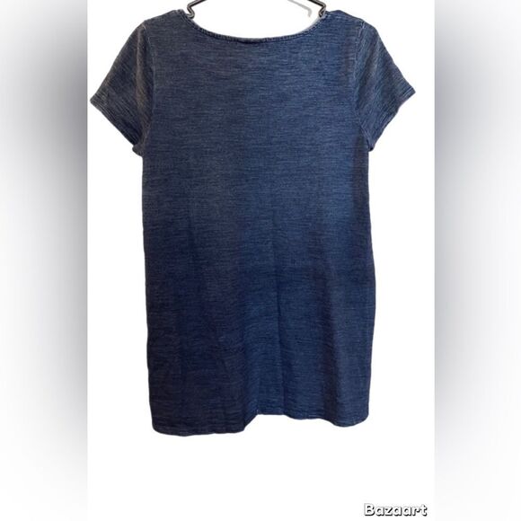 J Jill Pure Indigo Soft Tonic . Size XS. - Picture 2 of 9